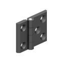 YAPRAK MENTEŞE SİYAH BOYALI - 50x63 mm - 319.2