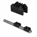   PLASTİK V0 TARAK İZALATÖR 1X3F 5 MM PROFİL TİP - 915