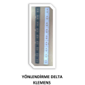 YÖNLENDİRME İÇ PLASTİK (DELTA KLEMENS)  - Y.25 cm